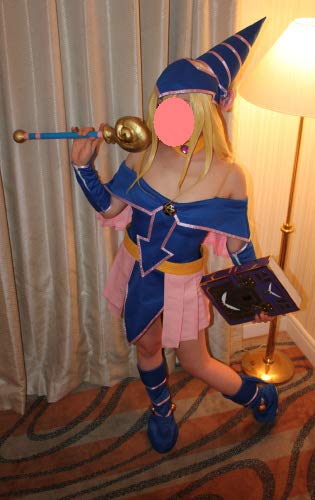 Amazon.co.jp: 遊戯王 ブラックマジシャンガール コスプレ衣装 : ホビー